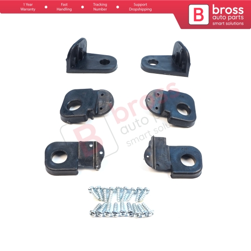 Headlight Holder Mount Repair Bracket Tab Set Left Right Side for Fiat Doblo Box MPV 119 223 2005-2010