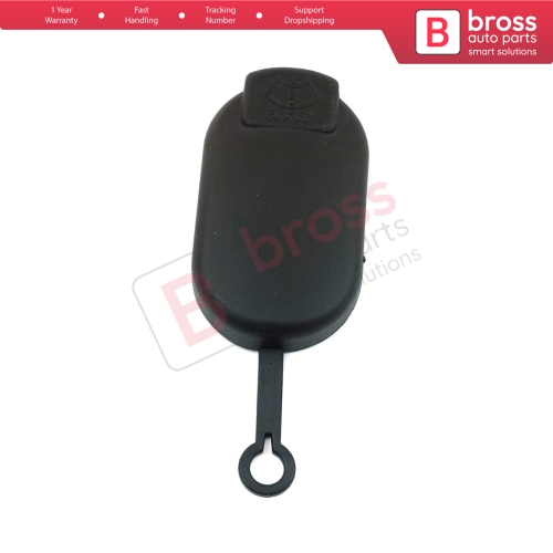 Bross Auto Parts - BSP1006 Windshield Washer Fluid Bottle Tank Black Rubber  Cap 7700411279 7700812930 for Renault Dacia