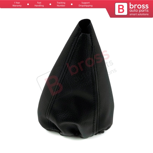 Gear Shift Stick Black Boot Gaiter Dust Cover for VW Polo MK3