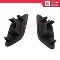Headlight Washer Cover Cap Set 1K8807937 1K8807938 for VW Scirocco 2015-2017