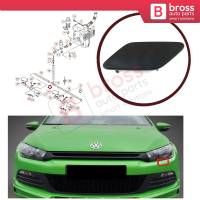 Headlight Washer Cover Cap Left 1K8955109 for VW Scirocco 2008-2014