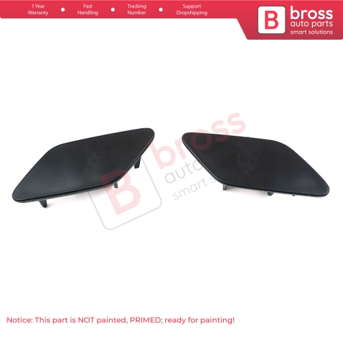 Headlight Washer Cover Cap Set 1K8955109 110 for VW Scirocco 2008-2014