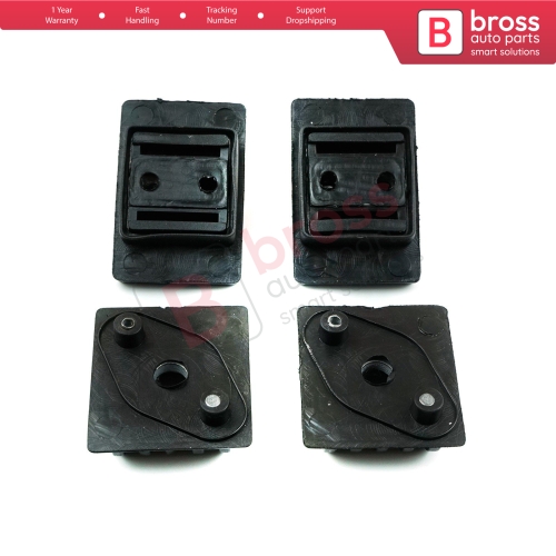 Bross Auto Parts - BSP1038 Boot Trunk Lid Slam Bump Stop Buffer 1247580044  1247580144 For Mercedes W124 A124 C124