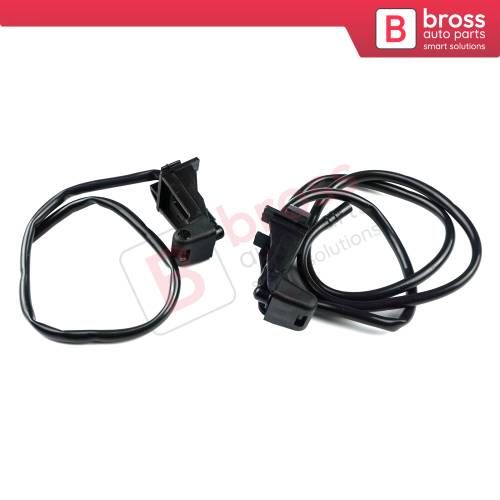 2 Pieces Windscreen Washer Jet Nozzle Hose Left Right Set 51880019 For Fiat Linea 2007-2018