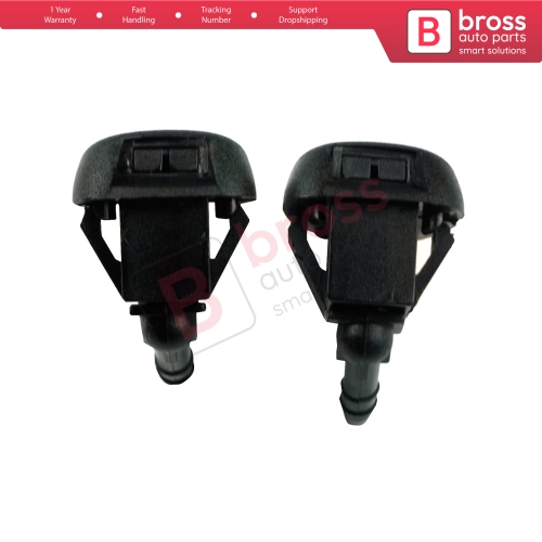 2 Pieces Windscreen Washer Jet Nozzle Left Right Set 52023509 52023510 For Fiat Egea Tipo 356