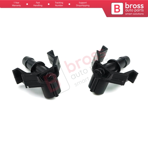 2 Pieces Windscreen Washer Jet Nozzle Left Right Set 51759137 For Fiat Punto Grande Evo Abarth 199 2005-2018