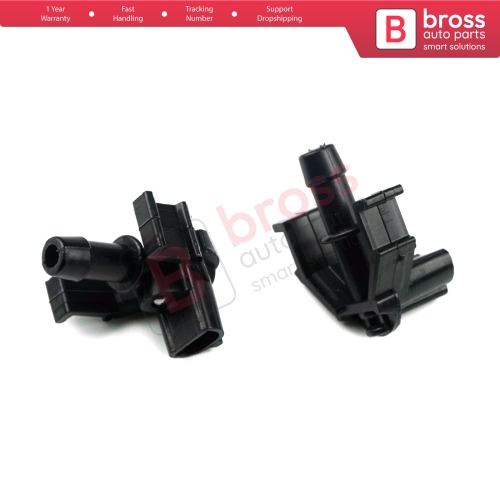 2 Pieces Windscreen Washer Jet Nozzle Left Right Set 51759137 For Fiat Punto Grande Evo Abarth 199 2005-2018