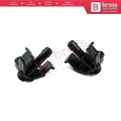 2 Pieces Windscreen Washer Jet Nozzle Left Right Set 51759137 For Fiat Punto Grande Evo Abarth 199 2005-2018