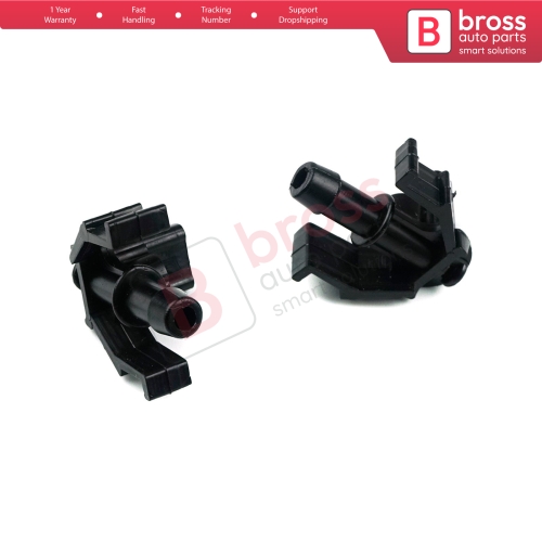 2 Pieces Windscreen Washer Jet Nozzle Left Right Set 51759137 For Fiat Punto Grande Evo Abarth 199 2005-2018