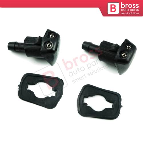 2 Pieces Windscreen Washer Jet Nozzle 853810291 For Toyota Corolla Camry Tacoma Echo