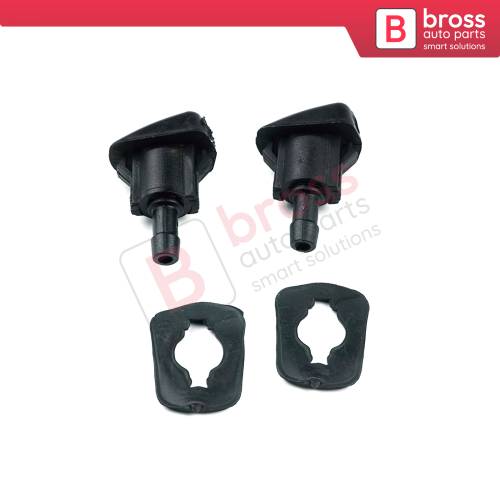 2 Pieces Windscreen Washer Jet Nozzle 853810291 For Toyota Corolla Camry Tacoma Echo