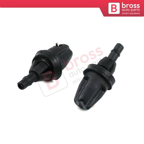 2 Pieces Rear Tailgate Windscreen Washer Jet Nozzle 46818055 For Fiat Doblo 119 263 2000-2021