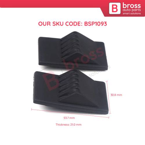 Boot Trunk Lid Slam Bump Stop Buffer 2107500326 Set For Mercedes CLK Coupe W208 C208 A208 W210