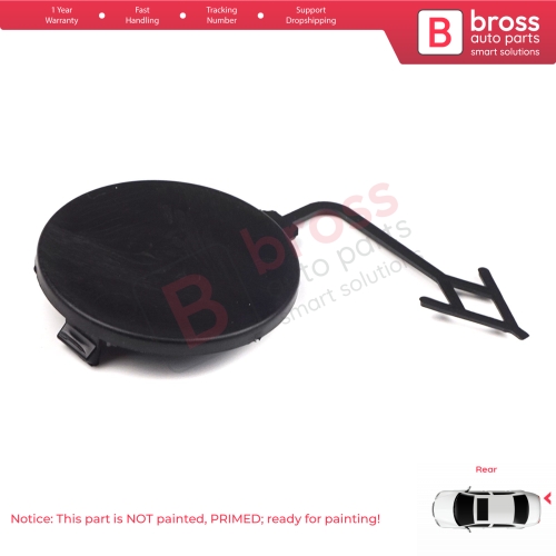 Rear Bumper Tow Hook Eye Cover Cap 4G5807441 for Audi A6 Avant S6 Quattro 2012-2014 A6L 2012 2015