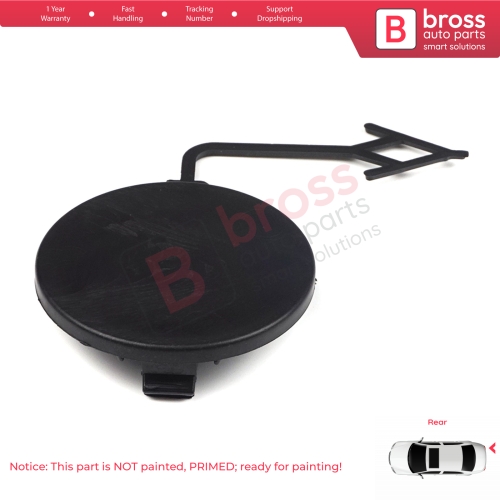 Rear Bumper Tow Hook Eye Cover Cap 4G5807441 for Audi A6 Avant S6 Quattro 2012-2014 A6L 2012 2015