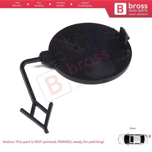Rear Bumper Tow Hook Eye Cover Cap 4G5807441 for Audi A6 Avant S6 Quattro 2012-2014 A6L 2012 2015