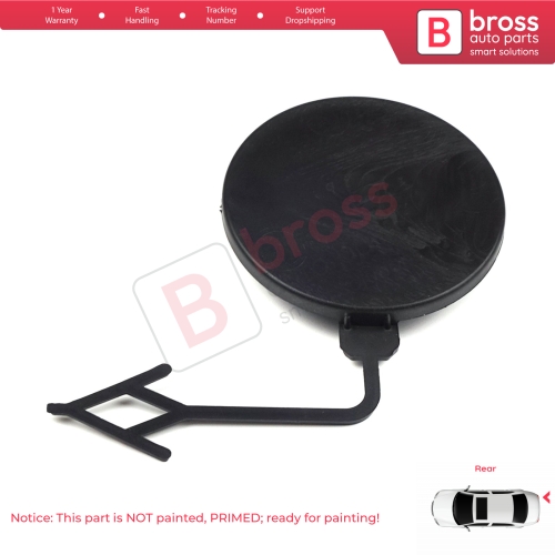 Rear Bumper Tow Hook Eye Cover Cap 4G5807441 for Audi A6 Avant S6 Quattro 2012-2014 A6L 2012 2015