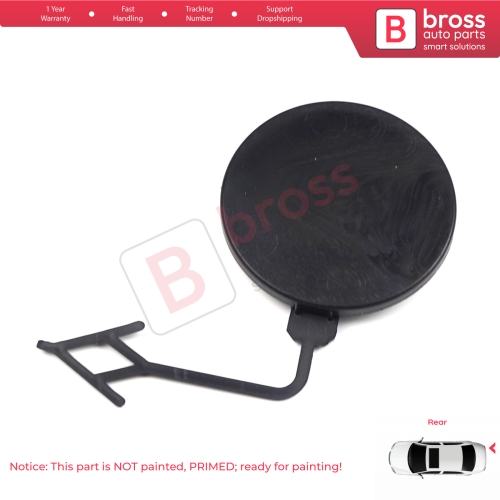 Rear Bumper Tow Hook Eye Cover Cap 4G5807441 for Audi A6 Avant S6 Quattro 2012-2014 A6L 2012 2015