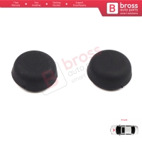 2 Pieces Front Windscreen Wiper Arm Nut Cap Bolt Cover 5N0955205 for VW Audi Skoda Seat