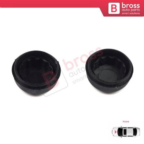 2 Pieces Front Windscreen Wiper Arm Nut Cap Bolt Cover 5N0955205 for VW Audi Skoda Seat