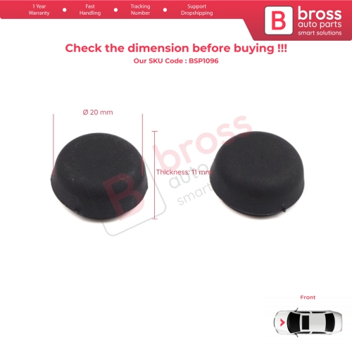 2 Pieces Front Windscreen Wiper Arm Nut Cap Bolt Cover 5N0955205 for VW Audi Skoda Seat