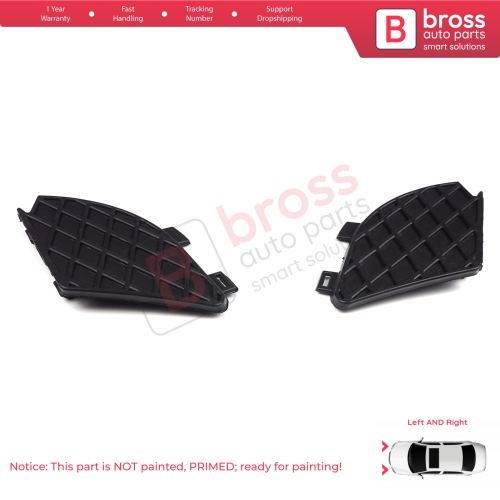 Front Bumper Lower Grille Cover Left Right A2108850253 153 for Mercedes E W210 E320 E430 E55 AMG 1999-2003