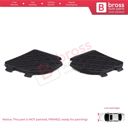 Front Bumper Lower Grille Cover Left Right A2108850253 153 for Mercedes E W210 E320 E430 E55 AMG 1999-2003