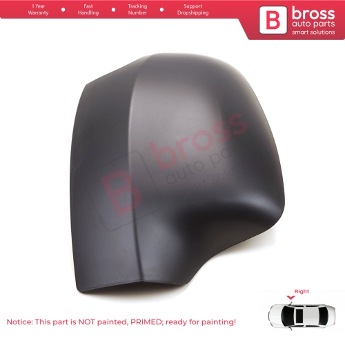 Side Wing Mirror Scull Cap Cover Right 963741273R for Renault Symbol 3