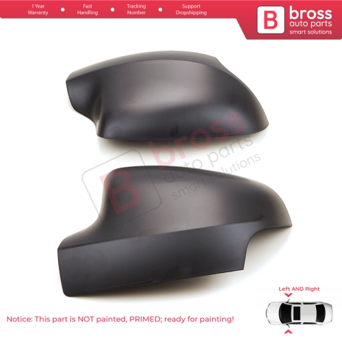 Side Wing Mirror Scull Cap Cover Left Right 963737459R 963741273R for Renault Symbol 3