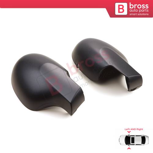Side Wing Mirror Scull Cap Cover Left Right 8200634550 8200634548 for Renault Symbol 2 Thalia Twingo 2