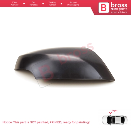 Side Wing Mirror Scull Cap Cover Right 963740063R for Renault Fluence Megane MK3 5-Door