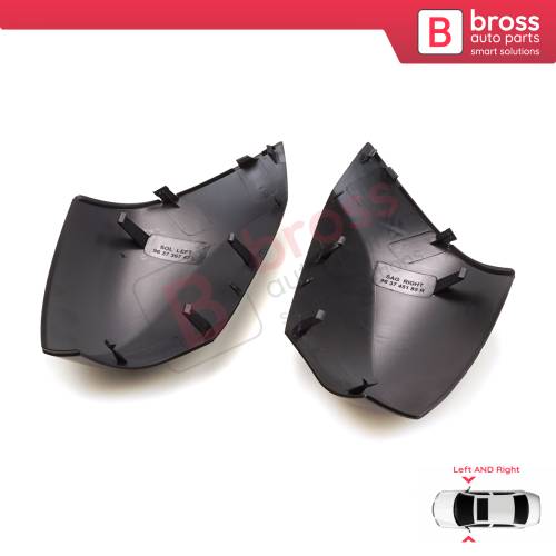 Side Wing Mirror Scull Cap Cover Left Right 963730063L 963740063R for Renault Fluence Megane HB MK3