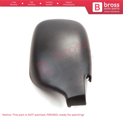 Side Wing Mirror Scull Cap Cover Left 8200245171 for Renault Kangoo Nissan Kubistar 1997-2008 Peugeot 405 