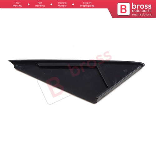 Right Side Wing Mirror Front Outer Corner Triangle Molding Cover 90545856 for Vauxhall Opel Vectra B 1995-2002