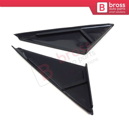 Front Door Outer Corner Triangle Molding Cover Set 90545855 90545856 for Vauxhall Opel Vectra B 1995-2002