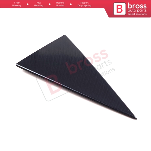 Rear Left Door Window Outer Corner Frame Triangle Molding 90524879 for Vauxhall Opel Vectra B 1995-2002