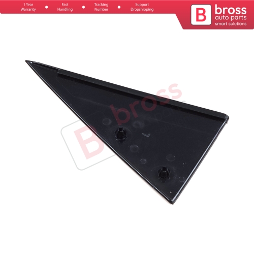 Rear Left Door Window Outer Corner Frame Triangle Molding 90524879 for Vauxhall Opel Vectra B 1995-2002