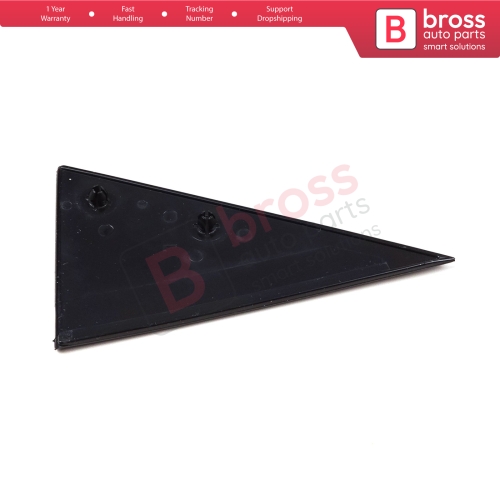 Rear Left Door Window Outer Corner Frame Triangle Molding 90524879 for Vauxhall Opel Vectra B 1995-2002