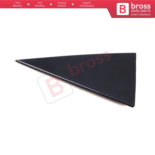 Rear Right Door Window Outer Corner Frame Triangle Molding 90524880 for Vauxhall Opel Vectra B 1995-2002