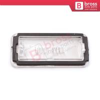 Rear Number Plate Lamp Light Lens Cover 51800482 for Fiat Abarth 500 500C Linea 