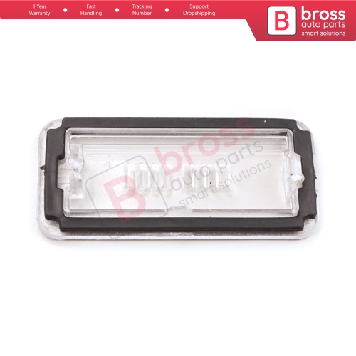 Rear Number Plate Lamp Light Lens Cover 51800482 for Fiat Abarth 500 500C Linea 