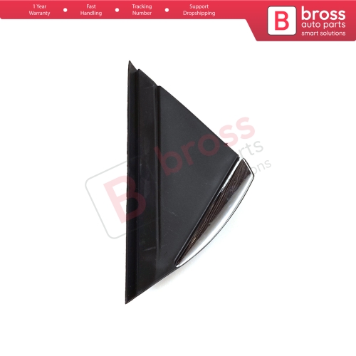 LEFT Side View Mirror Triangle Fender Corner Trim Cover for Renault Megane MK4 2016-On 638758950R