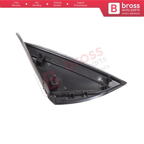 LEFT Side View Mirror Triangle Fender Corner Trim Cover for Renault Megane MK4 2016-On 638758950R