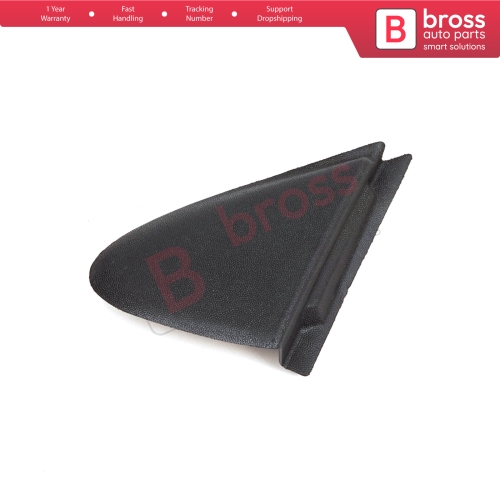 LEFT Side View Mirror Triangle Fender Corner Trim Cover for Renault Megane MK3 Fluence 638750012R