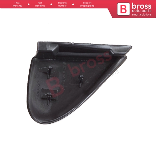 LEFT Side View Mirror Triangle Fender Corner Trim Cover for Renault Megane MK3 Fluence 638750012R