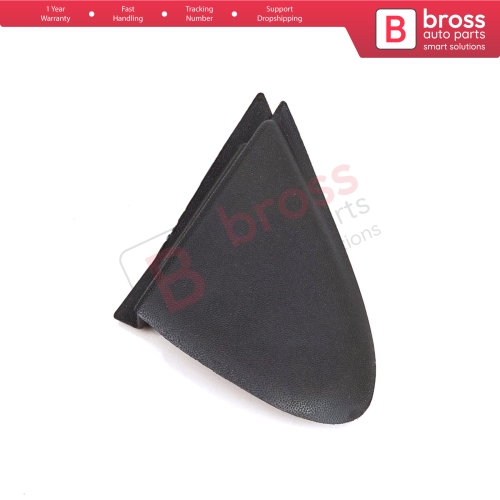 RIGHT Side View Mirror Triangle Fender Corner Trim Cover for Renault Megane MK3 Fluence 638740012R