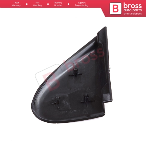 RIGHT Side View Mirror Triangle Fender Corner Trim Cover for Renault Megane MK3 Fluence 638740012R