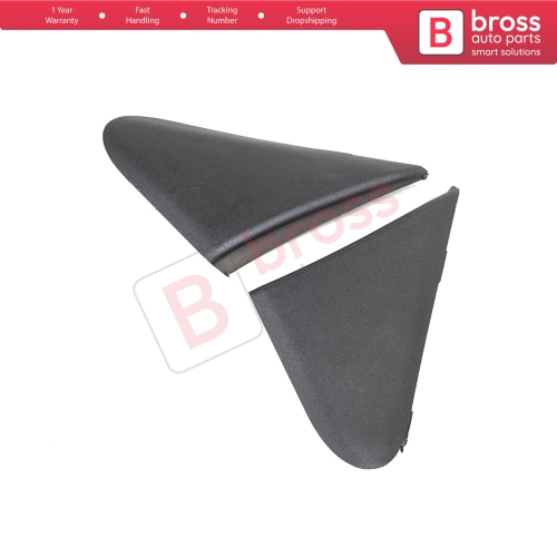 Side View Mirror Triangle Fender Corner Trim Cover Set for Renault Dacia Dokker Lodgy 638756739R 638743083R