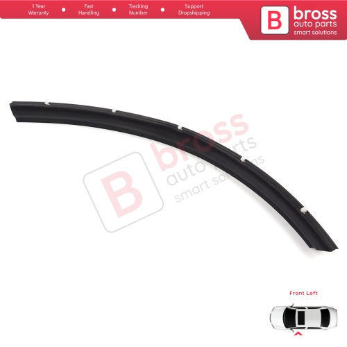 Front Left Door Inner Fender Arch Seal for VW Transporter T5 T6 T6.1 Caravelle Multivan 7H0837565