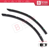 Front Door Inner Fender Arch Seal Set for VW Transporter T5 T6 T6.1 Caravelle Multivan 7H0837565 7H0837566